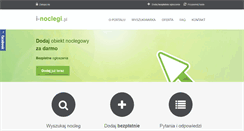 Desktop Screenshot of i-noclegi.pl